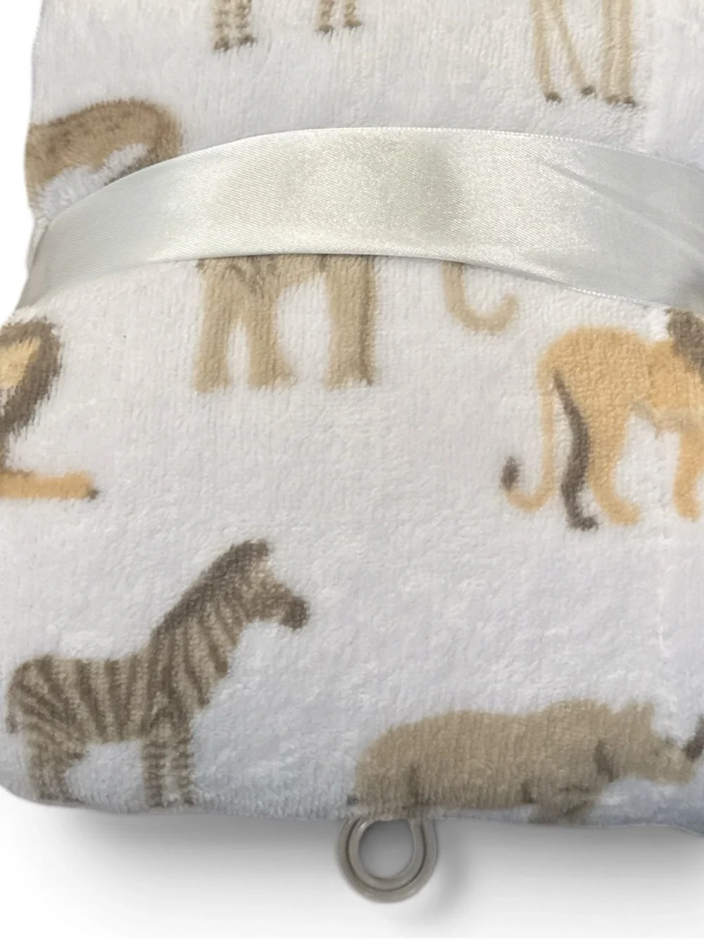 NWT Parents Choice Plush Baby Blanket -Safari Print